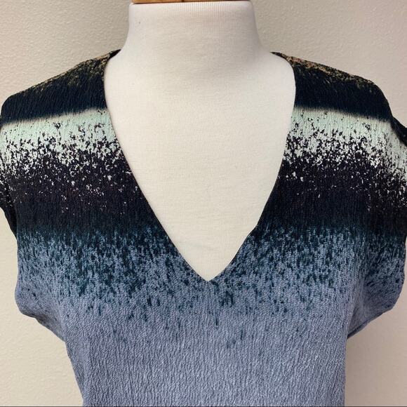 Derek Lam Ombré Shatter Crepe Dress Size S - Picture 3 of 8